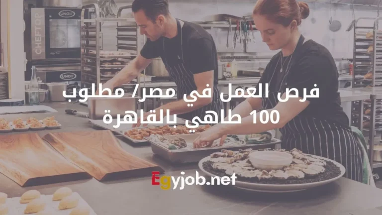 فرص العمل في مصر/ مطلوب 100 طاهي بالقاهرة