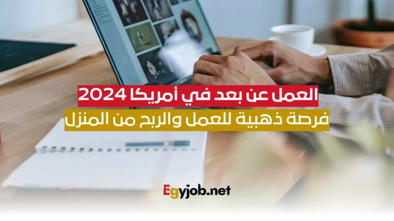 العمل عن بعد في أمريكا 2024 – فرصة ذهبية للعمل والربح من المنزل