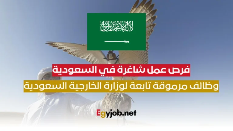 السعودية تعلن عن وظائف حكومية لدى (وزارة الخارجية) للجنسين في مختلف التخصصات العمل داخل المملكة