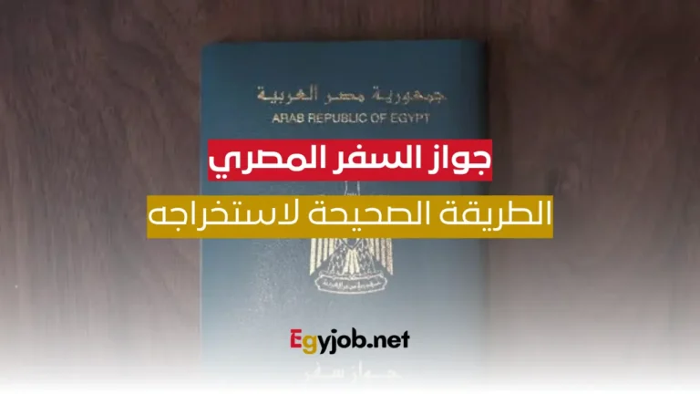 الخطوات الصحيحة لاستخراج جواز السفر المصري