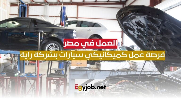 فرصة عمل في مصر كميكانيكي سيارات بشركة راية