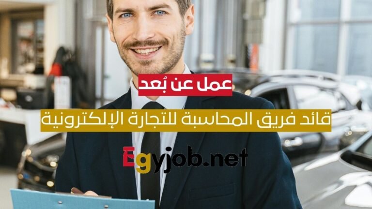 قائد فريق المحاسبة للتجارة الإلكترونية (Accounting Lead – E-Commerce) – عمل عن بُعد عمل عن بُعد
