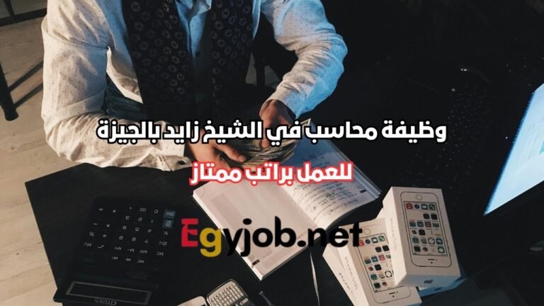 وظيفة محاسب في الشيخ زايد بالجيزة | شركة أنك ويف للخدمات التعليمية
